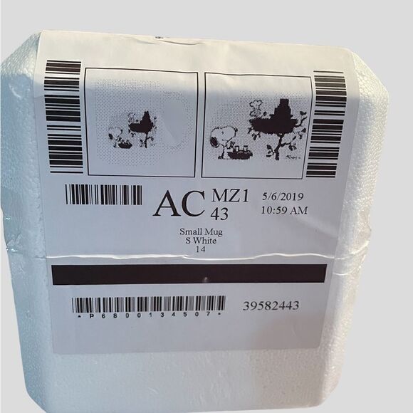 NWT PEANUTS Snoopy & Woodstock Mug Cafepress NEW!!! - Picture 4 of 4